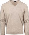 OLYMP Casual Tröja i Beige av Ull 015010-20