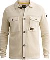 PME Legend gilet Mixed Textures Ecru PKC2609352-7013 commander en ligne | Suitable