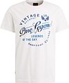PME Legend T-Shirt Logo Artwork Vit PTSS2504596-7003