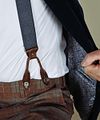 Sir Redman Bretelknopen Antiek Messing Product / Detail