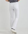 Steppin' Out Dames Flared Jeans Wit Model / Achterkant