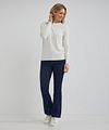 Steppin' Out Flared Jeans Dames Dark Blue Denim Model / Voorkant