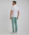 Steppin' Out Polo Sports Weiß Model / Achterkant