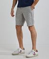 Steppin' Out Short Rashford Streifen Blau Model / Voorkant