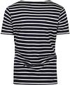 Steppin' Out T-shirt Women Stripe Navy Product / Achterkant