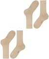Falke Glada Strumpor 2 Par Beige Melange Product
