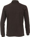 Casa Moda Poloshirt LS Brown Product / Achterkant