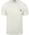 Fred Perry T-shirt Biały M1600-129