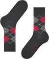 Calcetines Burlington Manchester de rombos gris 3096 Product / Detail