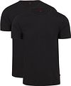 Levi's T-shirt Rund Hals Schwarz 2Pack 905055001-884