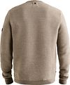 PME Legend Rib Structure Pullover Beige