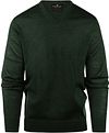 Steppin' Out pull col V laine mérinos vert foncé SM1201.0002-5005 commander en ligne | Suitable