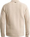 Vanguard Longsleeve Polo Maglione Herringbone Ecru