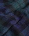 Barbour Sciarpa Blackwatch in lana d’agnello verde scuro Product / Detail