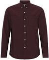 Colorful Standard Skjorte Bourgogne CS4002 Oxblood Red