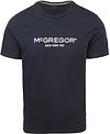 McGregor Essensiell T-skjorte med Logo Navy MM251.1101.01-2100
