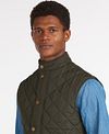 Barbour Lowerdale Gilet Dark Green Model / Voorkant