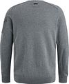 PME Legend Sweater American Classic Cargo Grau Product / Achterkant