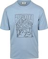 Køb Scotch And Soda T-shirt Tryk Blå 181300-410 | Suitable