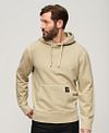 Superdry hættetrøje Vasket Beige Model / Voorkant
