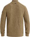 Vanguard Pullover Half-Zip Wollmischung Beige