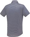 Blue Industry Camicia KM a righe blu Product / Achterkant