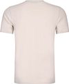 T-Shirt con logo Beciano de Cavallaro en color ecru Product / Achterkant