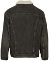Levi's Sherpa Jas Denim Antraciet Product / Achterkant