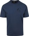 Scotch And Soda T-shirt Marineblå Tryck 180049-401