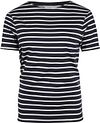Steppin' Out T-shirt Dames Streep Navy SW1101.0001-2100 kopen | Suitable