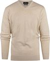 Steppin' Out Trui Cashmere V-hals Ecru SM1201.0001-3100/PU-V-COCASH-STEPP-SAND kopen | Suitable