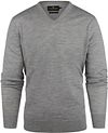 Steppin' Out Trui V-hals Merinowol Melange Grijs SM1201.0002-1202 kopen | Suitable