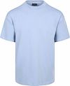 Camiseta Suitable Rink de punto pesado con estampado en la espalda en azul Product