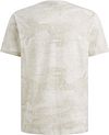 T-shirt PME Legend con stampa all-over Egret Product / Achterkant