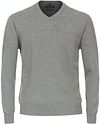 Casa Moda Genser med V-hals i Grått 004430-713