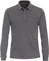 Casa Moda Polo Lange Ärmer Grau 403478000-105