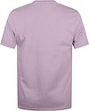 Colorful Standard T-shirt Paars Product / Achterkant