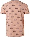 T-Shirt No Excess con estampado rosa Product / Achterkant