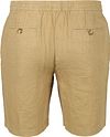 Suitable Short de Plage Lin Beige Product / Achterkant