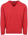 William Lockie Sweter Czerwony WG14034-16cm-Poppy Melange 