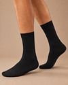 Suitable Merino Strumpor Svart 6-pack Model / Voorkant