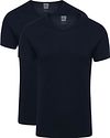 Køb Alan Red Vancouver T-shirt V-hals Navy 2-Pack 7032/2P/06 Vancouver Rib Navy | Suitable