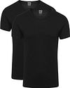 Køb Alan Red Vancouver T-shirt v-hals sort 2-pak 7032/2P/99 Vancouver Rib Black | Suitable