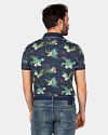 NZA Polo Nivalus Navy Model / Achterkant