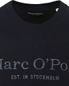 Marc O'Polo T-Shirt Logo Dunkelblau Product / Detail