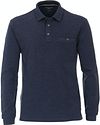 Køb CASAMODA Polo LS Mørkeblå 403478000-107 | Suitable