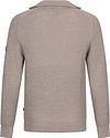 Cavallaro Corsico Half-Zip Pullover Beige Product / Achterkant