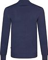 Cavallaro Milacio cuello alto azul marino Product / Achterkant