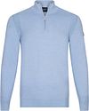 Cavallaro Palio Half Zip Pullover Wool Blend Hellblau 118241012 kaufen | Suitable