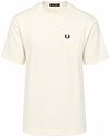 Fred Perry T-shirt Bianco sporco M3490-560 
